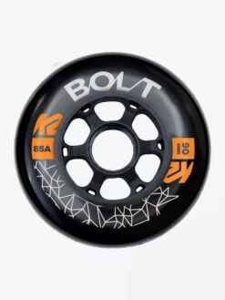 K2 BOLT WHEELS 90MM/85A W/ ILQ 9 BEARINGS 8-PACK