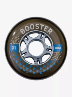 K2 BOOSTER WHEELS 76MM/80A W/ ILQ 5 BEARINGS 8-PACK