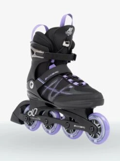 K2 ALEXIS 80 PRO INLINE SKATES 2022-BLACK/LAVENDER