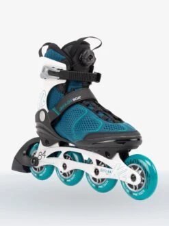 K2 ALEXIS 84 BOA INLINE SKATES 2022-TEAL/WHITE