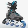 K2 ALEXIS 84 PRO INLINE SKATES 2022-GREY/BLUE 2 K2 ALEXIS 84 PRO INLINE SKATES 2022-GREY/BLUE -Modern Skate Store k2skates 2223 alexis 84 pro gray blue 1