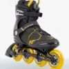K2 F.I.T. 90 INLINE SKATES 2022-GREY/MUSTARD -Modern Skate Store k2skates 2223 fit 90 boa grey mustard 1