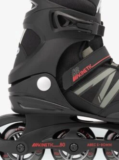 K2 KINETIC 80 MEN'S 2022-BLACK/GREY -Modern Skate Store k2skates 2223 kinetic 80 m black gray 3