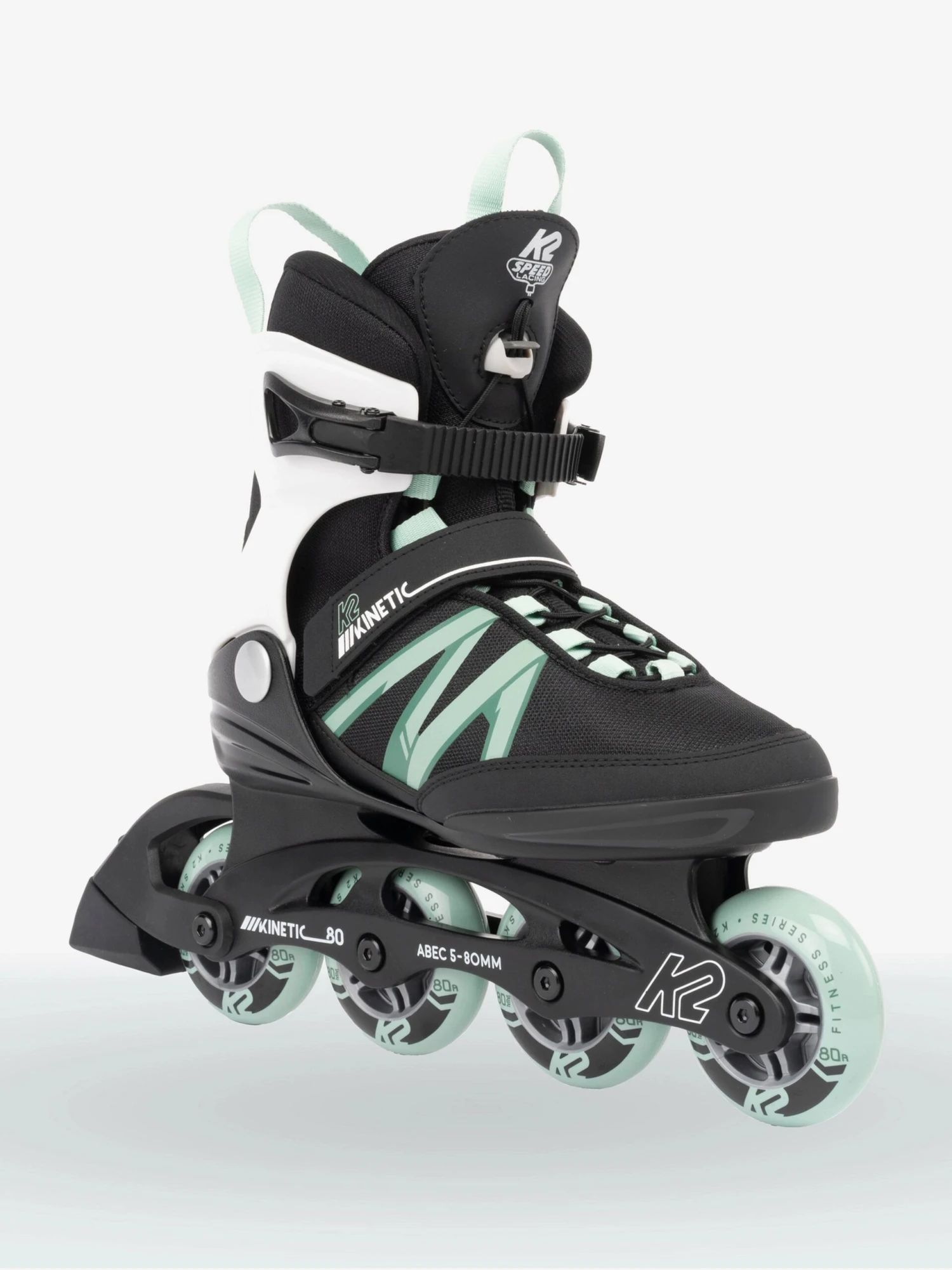 K2 KINETIC 80 PRO WOMEN'S INLINE SKATES 2022-BLACK/SAGE K2 KINETIC 80 PRO WOMEN'S INLINE SKATES 2022-BLACK/SAGE -Modern Skate Store k2skates 2223 kinetic 80 pro w black sage 1 scaled