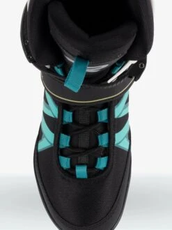 K2 KINETIC 80 WOMEN'S 2022-BLACK/TURQUOISE -Modern Skate Store k2skates 2223 kinetic 80 w black turquoise 4