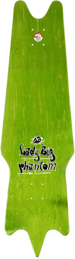 KROOKED LADYBUG PHANTOM SKATEBOARD DECK -Modern Skate Store krooked lady bug phantom 1102 ltd skateboard deck top