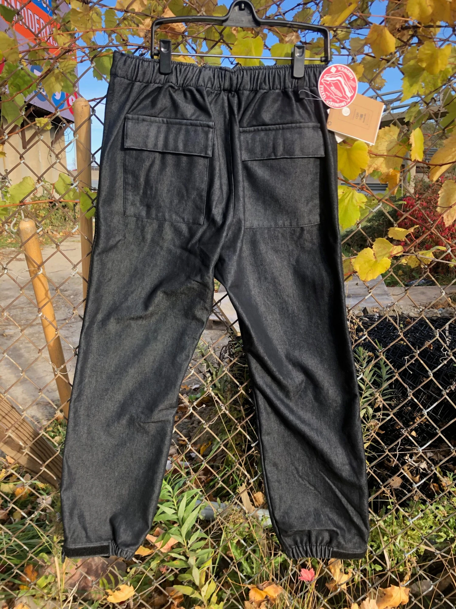 MODERN TECH JOGGER PANT-BLACK DENIM MODERN TECH JOGGER PANT-BLACK DENIM -Modern Skate Store moderndenimjoggerbackcandygrind scaled