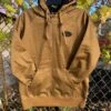 MODERN INSULATED PULLOVER HOODIE-COYOTE BROWN -Modern Skate Store modernwinterhoodiejacketfrontcoyotebrown