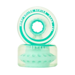 MOXI CLASSIC OUTDOOR ROLLERSKATE WHEELS(4-PK) 4 MOXI CLASSIC OUTDOOR ROLLERSKATE WHEELS(4-PK) -Modern Skate Store moxi wheels classicoutdoor clearfloss stack