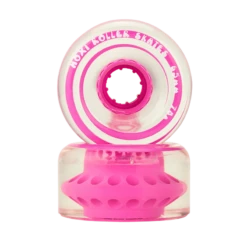 MOXI CLASSIC OUTDOOR ROLLERSKATE WHEELS(4-PK) 8 MOXI CLASSIC OUTDOOR ROLLERSKATE WHEELS(4-PK) -Modern Skate Store moxi wheels classicoutdoor clearstrawberry stack