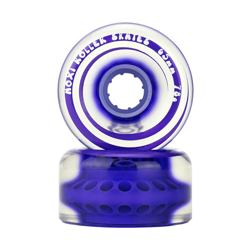 MOXI CLASSIC OUTDOOR ROLLERSKATE WHEELS(4-PK) MOXI CLASSIC OUTDOOR ROLLERSKATE WHEELS(4-PK) -Modern Skate Store moxi wheels classicoutdoor cleartaffy stack