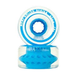 MOXI CLASSIC OUTDOOR ROLLERSKATE WHEELS(4-PK) 10 MOXI CLASSIC OUTDOOR ROLLERSKATE WHEELS(4-PK) -Modern Skate Store moxi wheels classicoutdoor cleartrueblue stack
