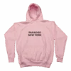 PARADISE NEW YORK HOOD -Modern Skate Store paradise new york pink 1
