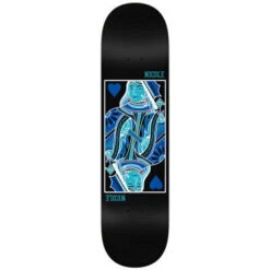 REAL QUEEN OF HEARTS TWIN NOSE DECK -Modern Skate Store real nicole queen of hearts twin nose skateboard deck black 8 25 1 400x400 23e832fe 89f0 4880 b19e d675bcb6499d