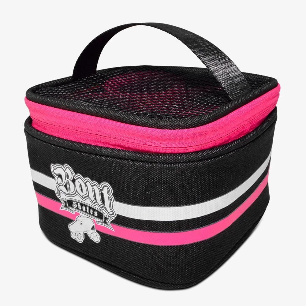 BONT QUAD WHEEL BAG BONT QUAD WHEEL BAG -Modern Skate Store roller skate wheel bag black pink 7048002044017 1800x1800 c709b379 22eb 4120 8aec 88c7995330db