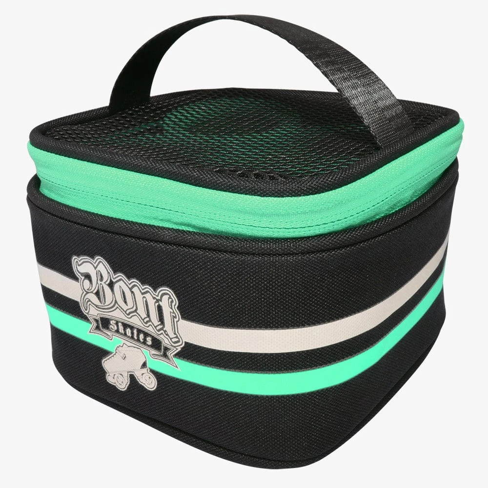 BONT QUAD WHEEL BAG BONT QUAD WHEEL BAG -Modern Skate Store roller skate wheel bag black pistachio green 37214084890872 1800x1800 74929b05 d892 4194 9ed7 c95f84e9b091