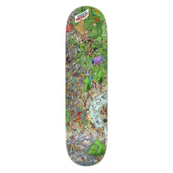 REAL WHERE'S NICOLE SKATEBOARD DECK