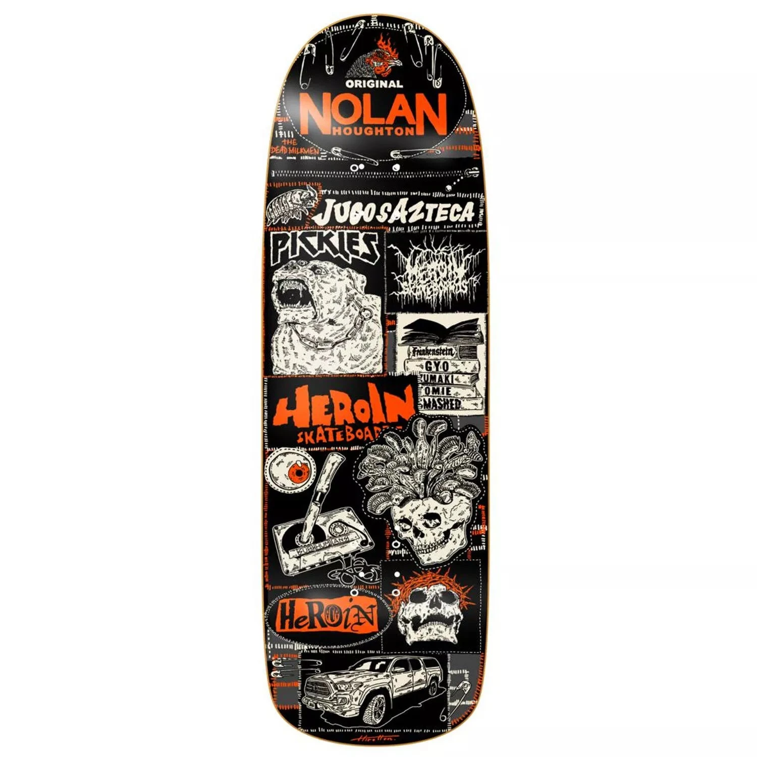 HEROIN NOLAN'S ORIGINAL SKATEBOARD DECK HEROIN NOLAN'S ORIGINAL SKATEBOARD DECK -Modern Skate Store s l1600 65bd24af 5fcb 467a 895e 521a4f2b74bc