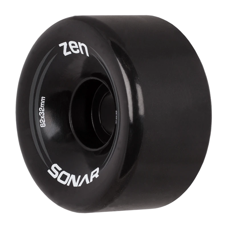 SONAR ZEN WHEELS 4PK SONAR ZEN WHEELS 4PK -Modern Skate Store sonar wheels zen black angle