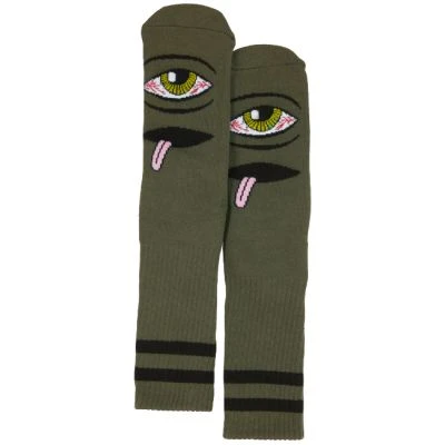 TOY MACHINE SOCKS TOY MACHINE SOCKS -Modern Skate Store tm bloodshotsck army