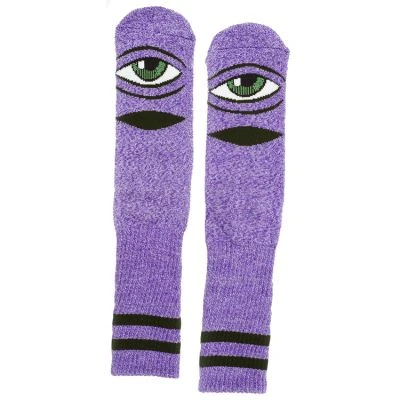 TOY MACHINE SOCKS TOY MACHINE SOCKS -Modern Skate Store tm secteyesck hthrprp 1