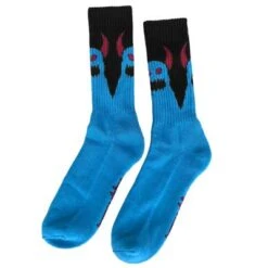 TOY MACHINE SOCKS 20 TOY MACHINE SOCKS -Modern Skate Store tm sketchymnstr sckblublk