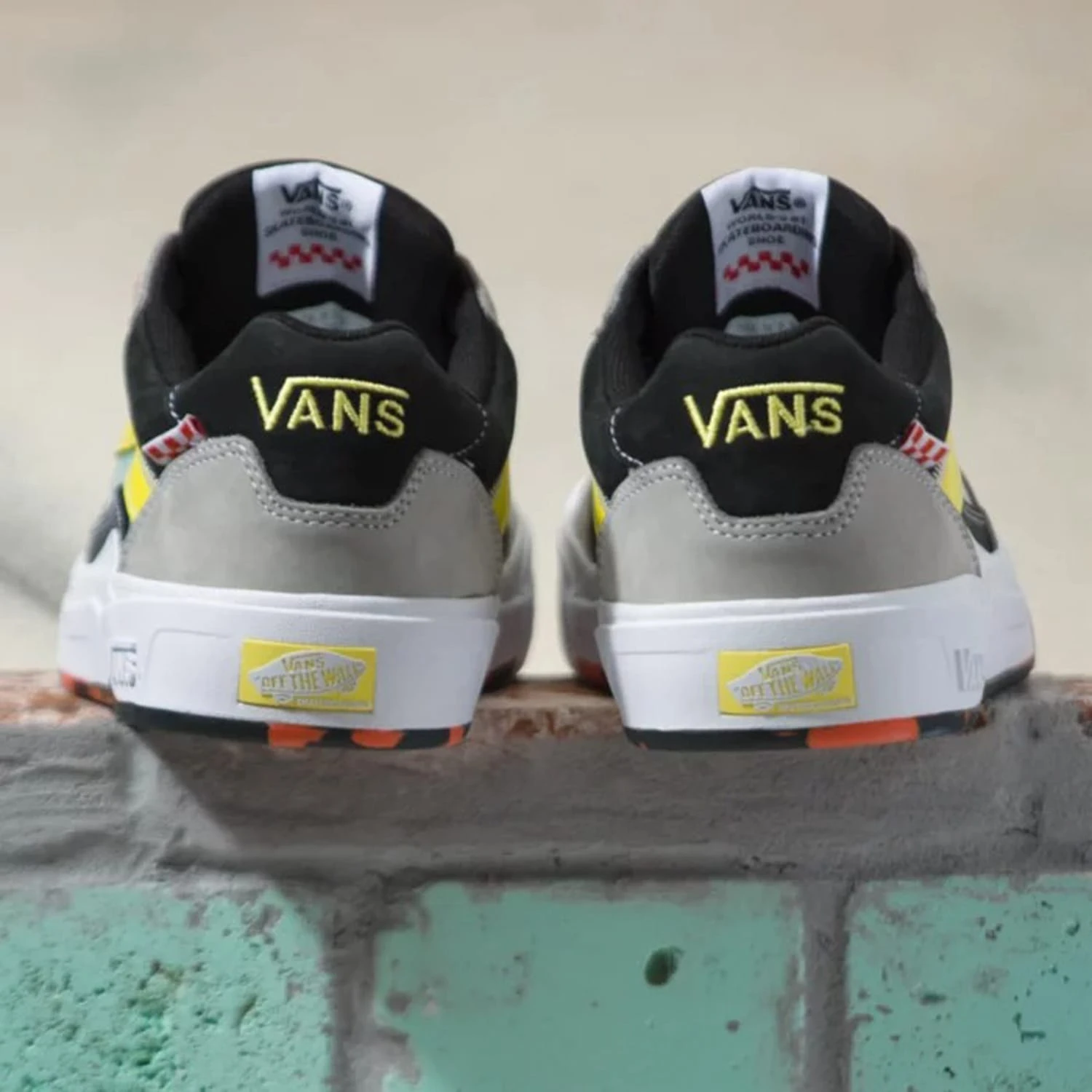 VANS WAYVEE MEN'S SHOES VANS WAYVEE MEN'S SHOES -Modern Skate Store vans wayvee shoes lucidgrey blazing yellow 22 4