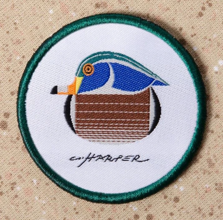 HABITAT CHARLEY HARPER PATCH HABITAT CHARLEY HARPER PATCH -Modern Skate Store wood duck patch